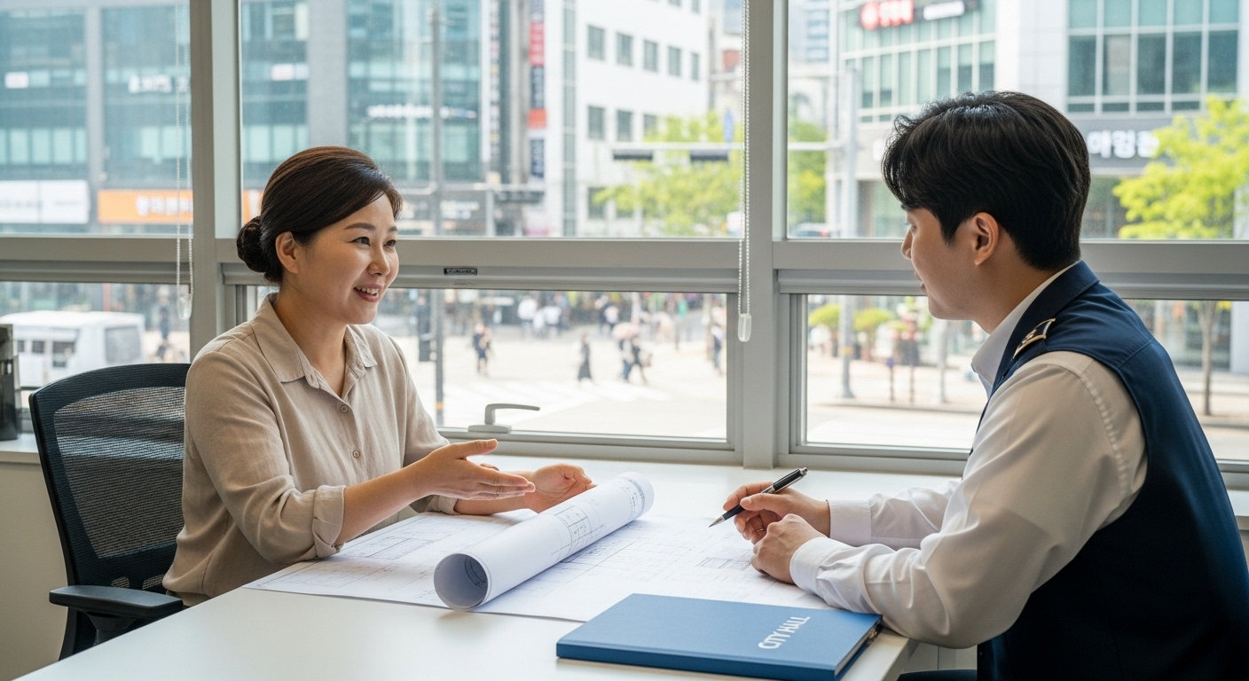 간판 설치에 필요한 법적 기준