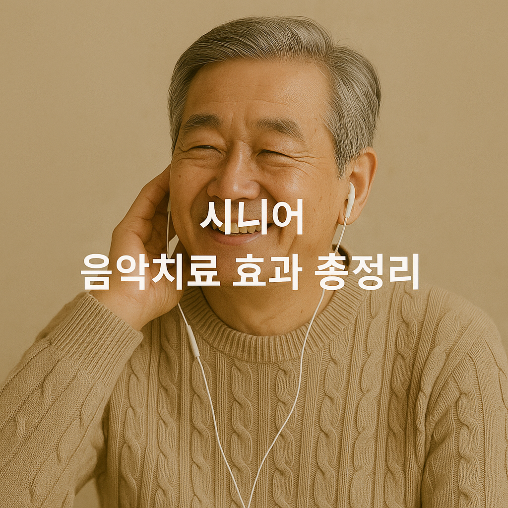 음악이 약이 된다 시니어를 위한 음악치료의 놀라운 효과🎵