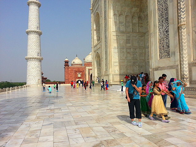 타지마할 첨탑