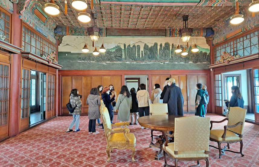 희정당 중앙접견실