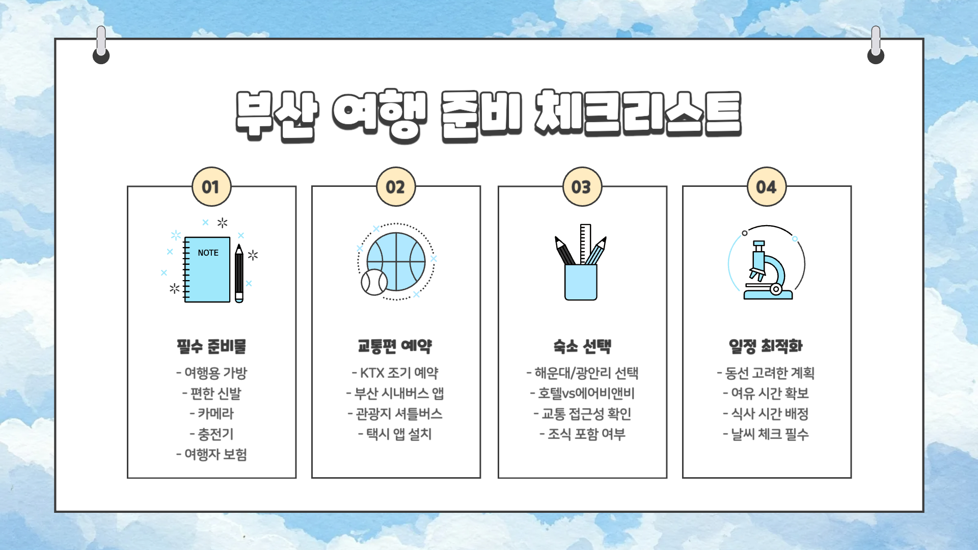 부산 여행 코스 추천 가볼만한 곳
