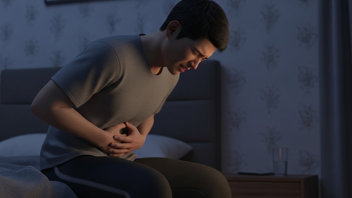 왜 유독 새벽에 위장 통증이 심해질까?