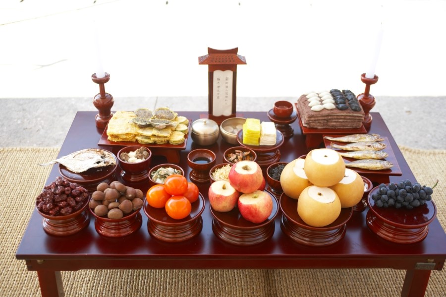 전라도 설날 제사상 상차림 사진
