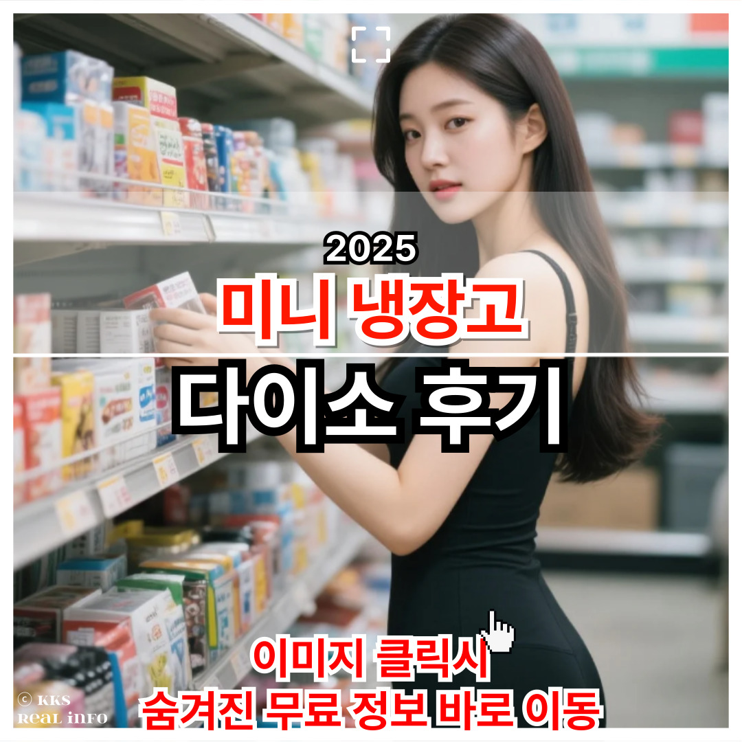 다이소 미니 냉장고 실사용 후기: 1인 가구를 위한 가성비 냉장고