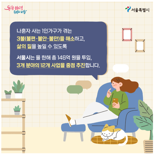 서울시 1인가구 지원정책