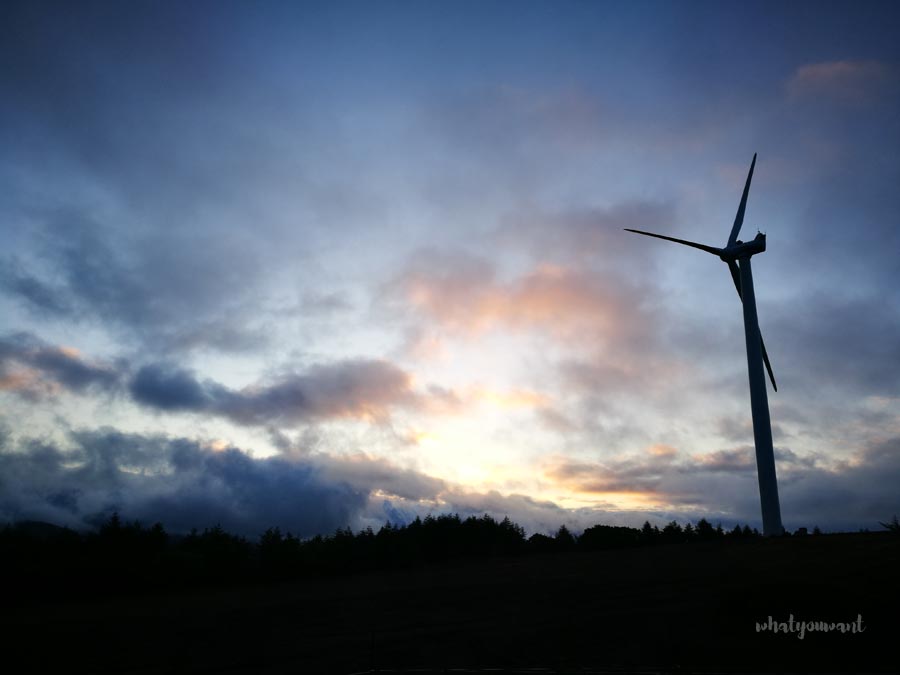 평창 육백마지기, 일출의 시간