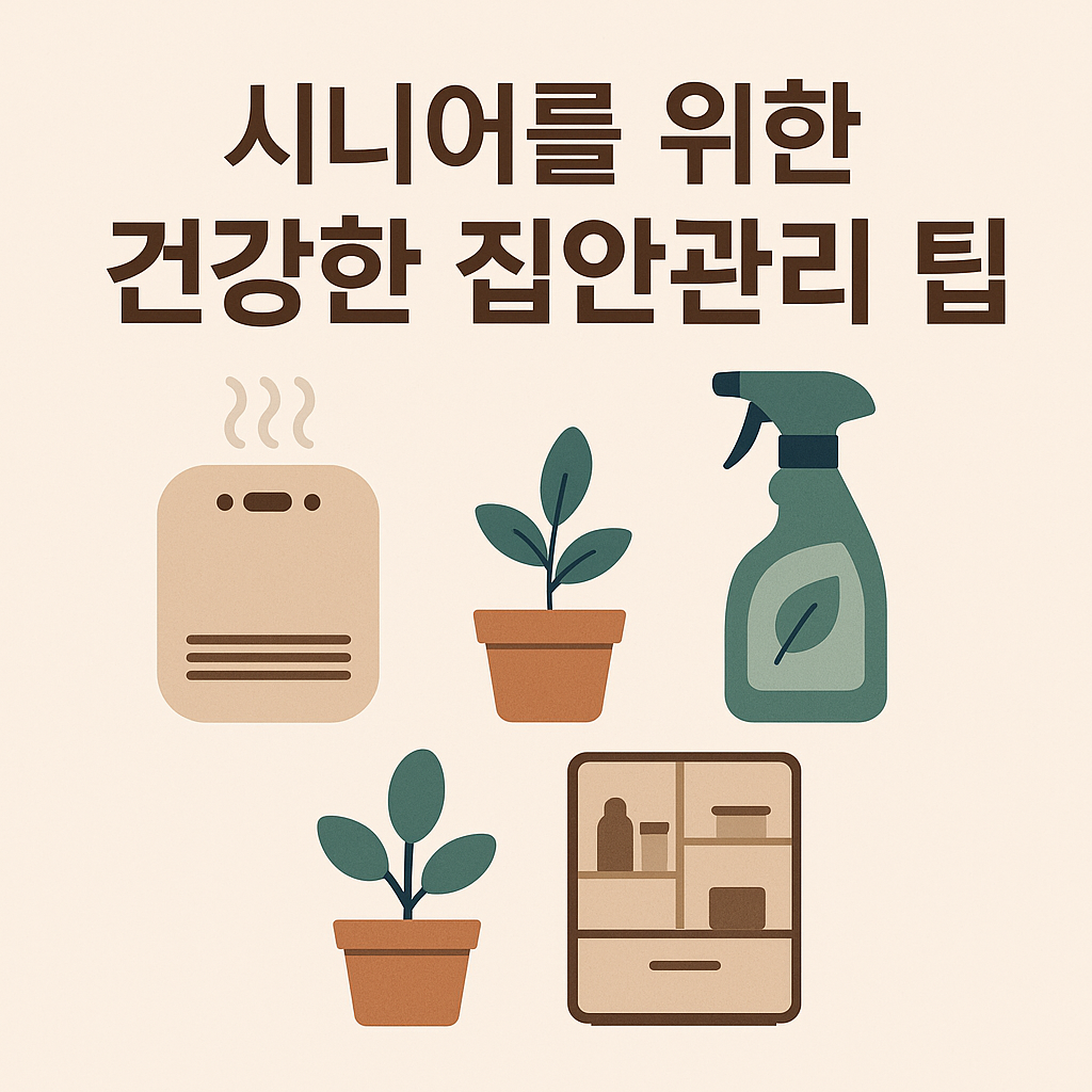 건강한 집안관리 팁