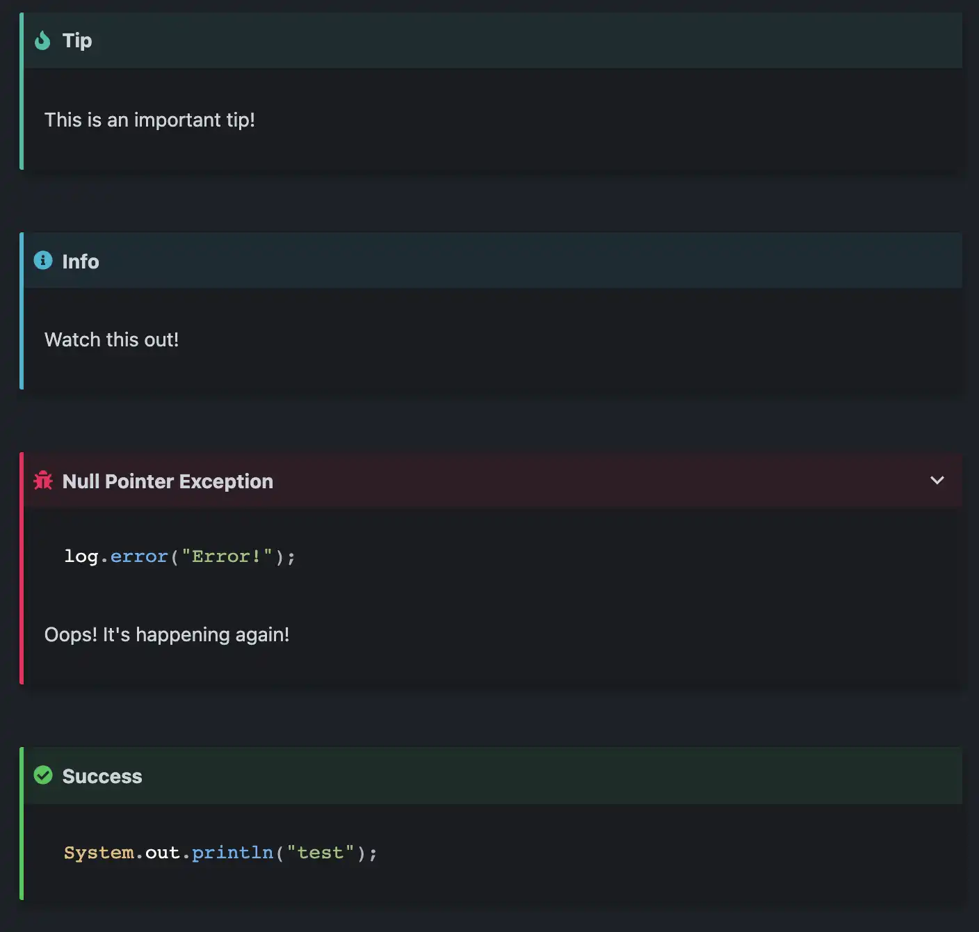 obsidian plugin admonition