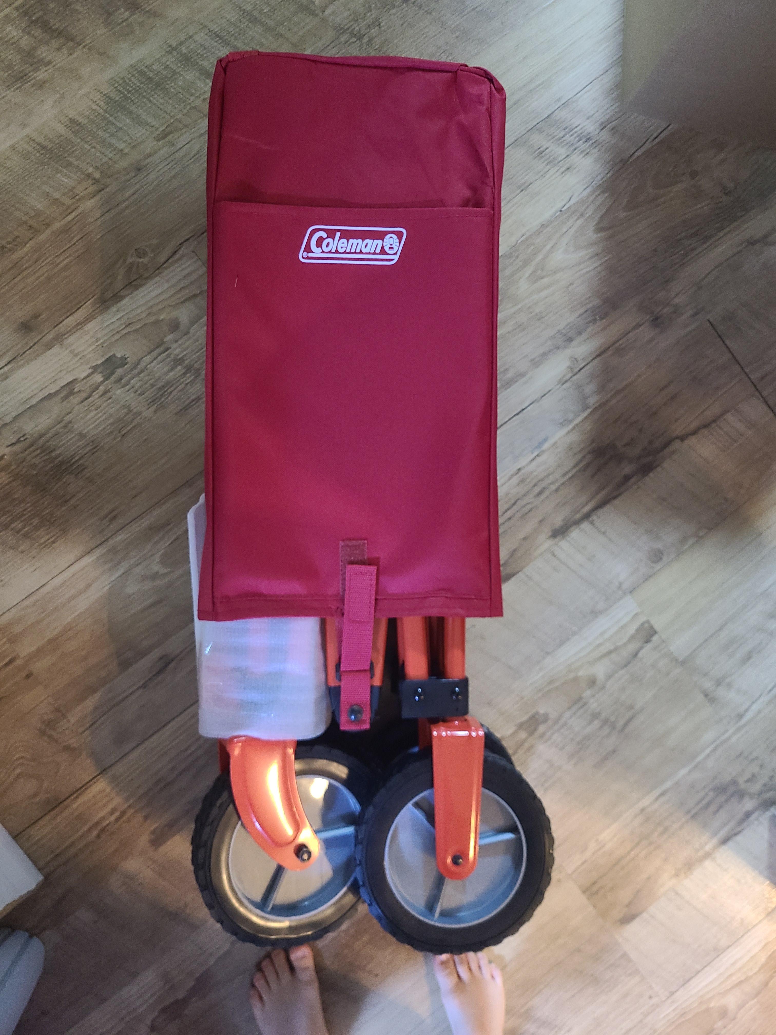 콜맨 아웃도어 웨건 개봉