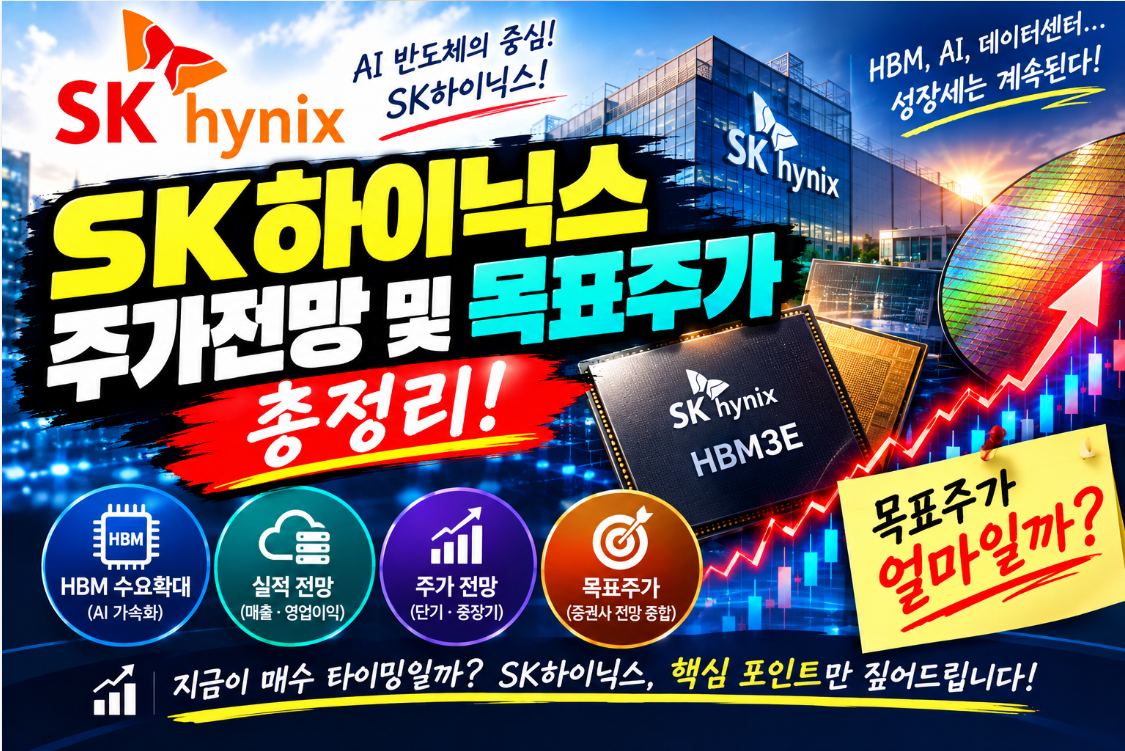 sk하이닉스 주가전망 및 목표주가 총정리