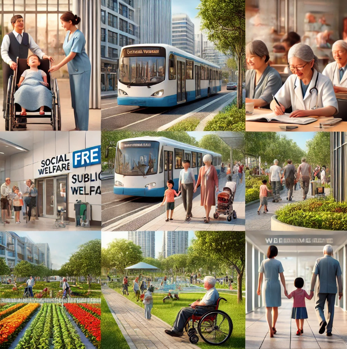 OECD 국가 복지 관련 사진