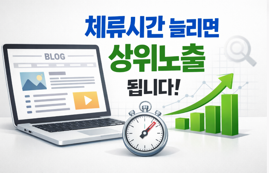 구글이 좋아하는 블로그 체류시간 늘리는 방법 총정리