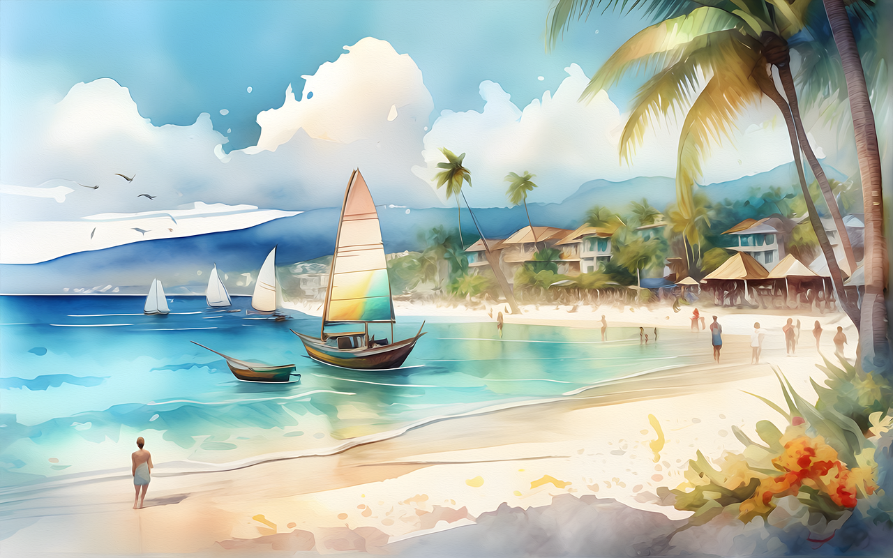 보라카이 여행 관련 이미지