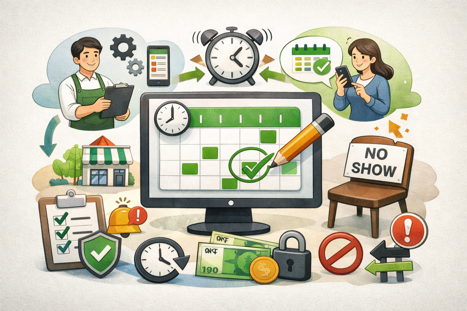 네이버 예약 변경 방법 총정리｜사업자 설정부터 고객 예약변경 허용&middot;노쇼 방지 꿀팁까지 관련 사진