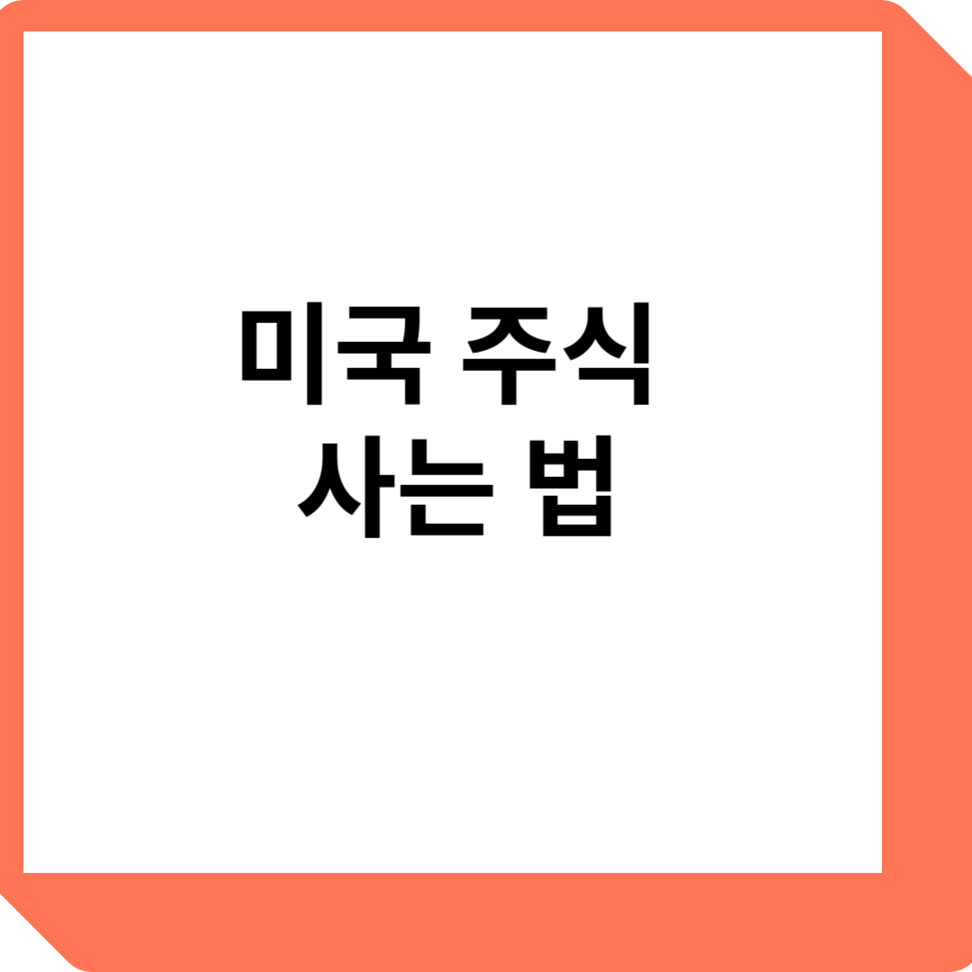 미국 주식사는 법 문자