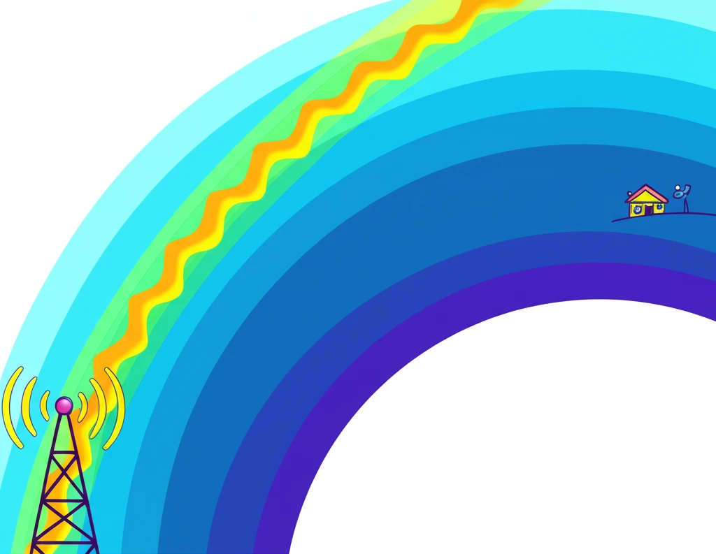 전파 굴절 특성과 전리층 활용 및 이..