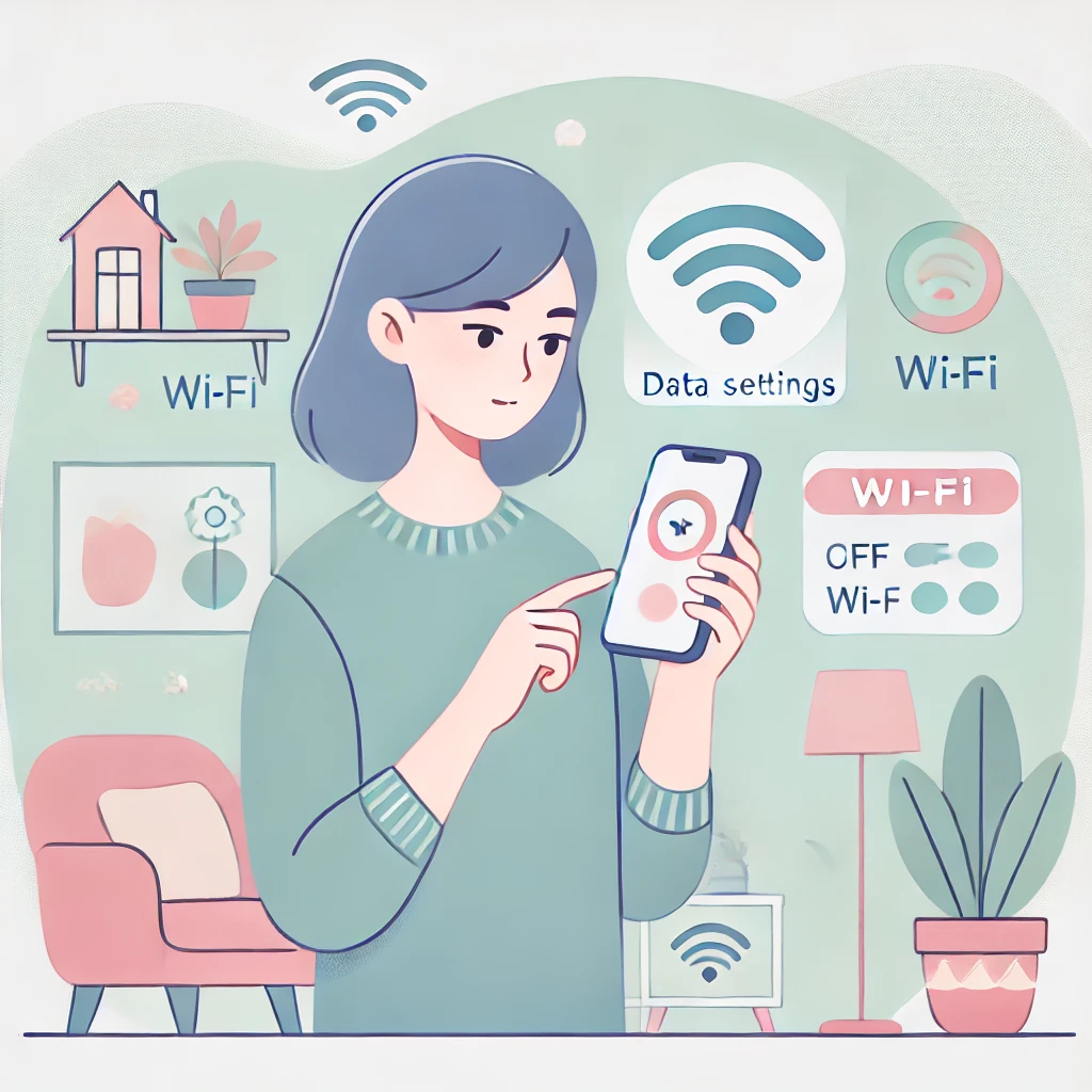 스마트폰 데이터 사용량, 이렇게 줄이세요!