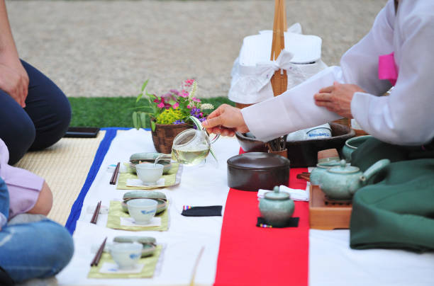 무료로 한국의 다례 예절을 배울 수 있는 외국인 전용 공간
