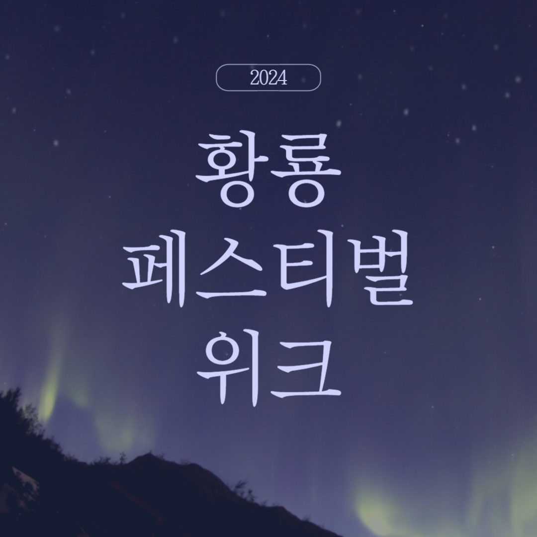 2024 지역민과 함께하는 황룡 소개