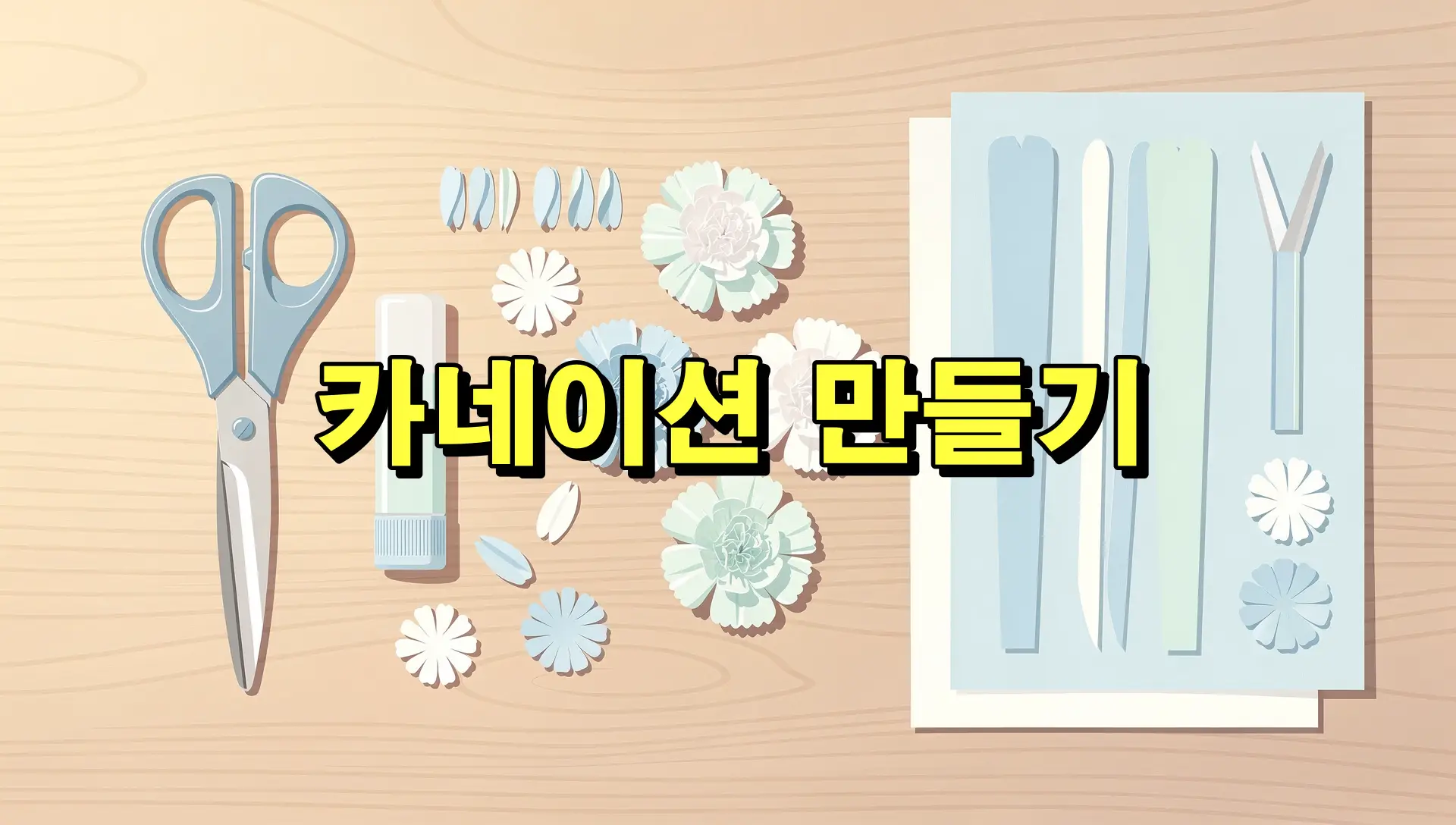 카네이션 만들기
