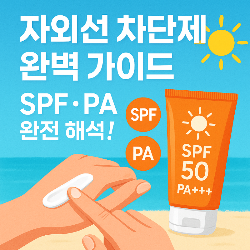 자외선 차단제 완벽 가이드: SPF&middot;PA 지수 해독부터 라벨 읽기까지 썸네일
