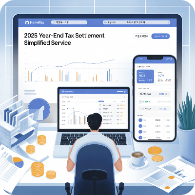 2025 연말정산 간소화서비스 이용방법 이미지