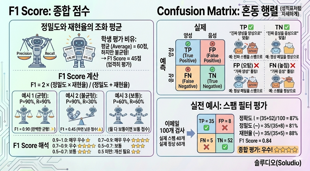 F1 Score와 Confusion Matrix