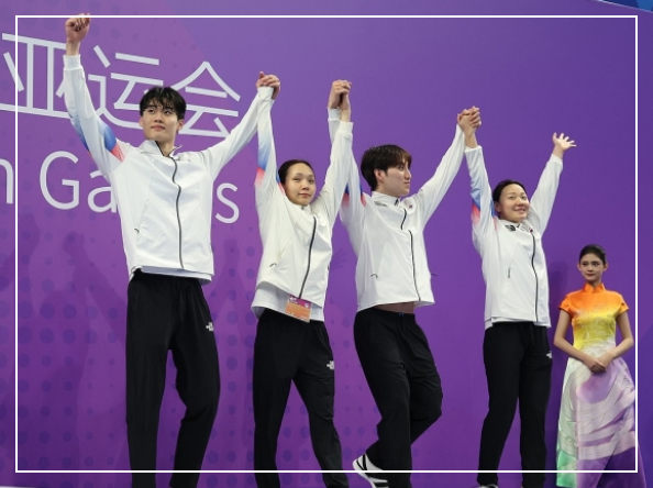 항저우 아시안게임 한국 수영