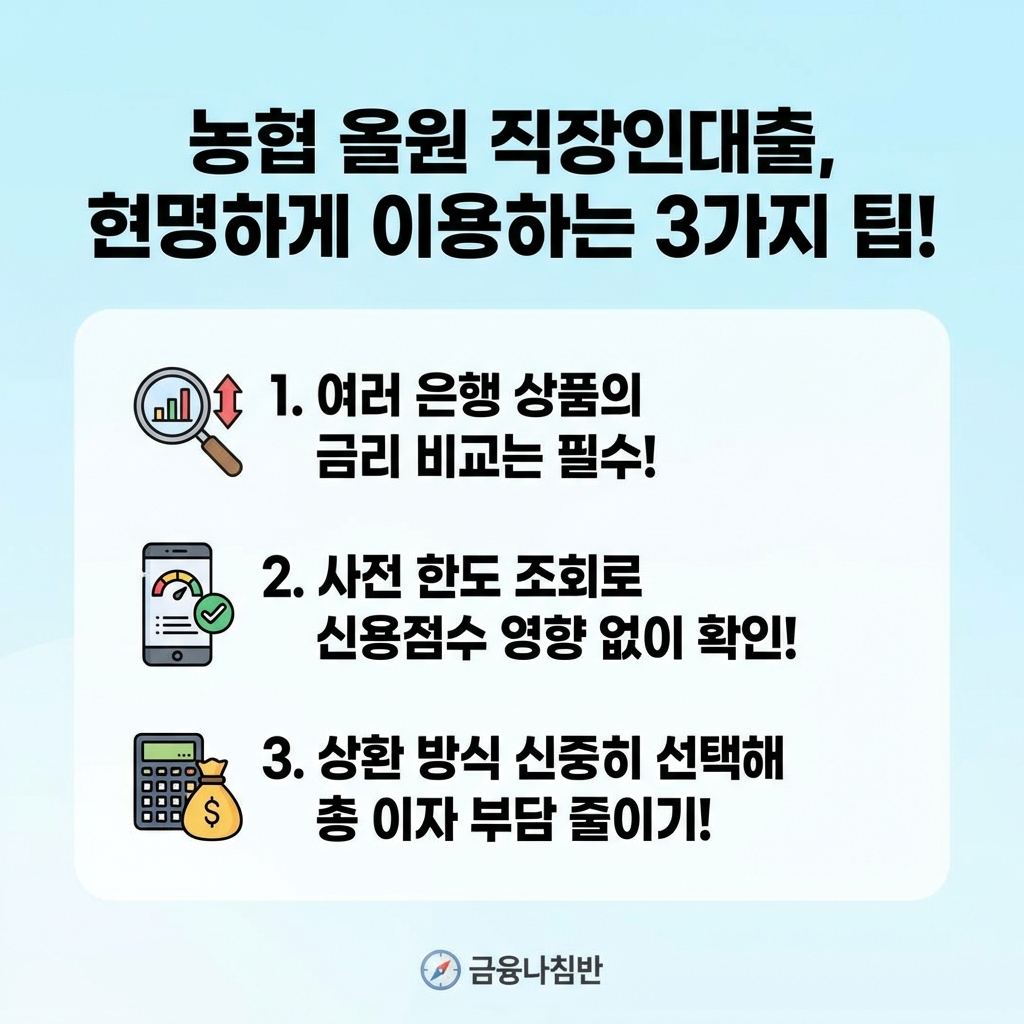 농협 올원 직장인대출 조건 05