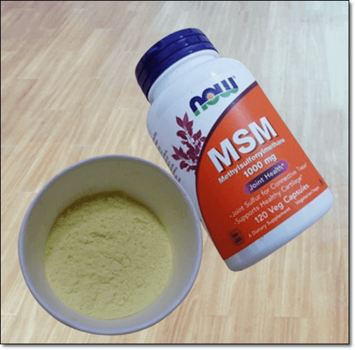 MSM 식이유황 효능