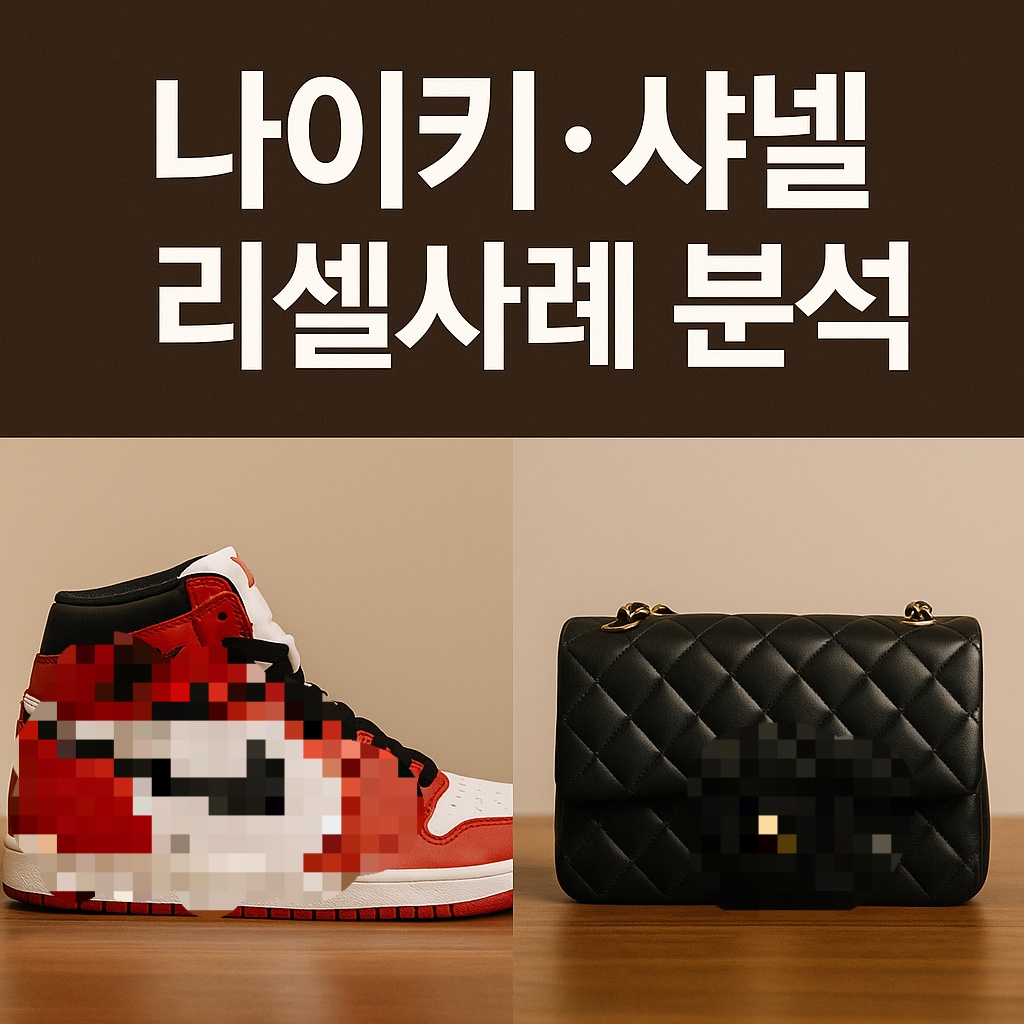 나이키&middot;샤넬 리셀사례 분석