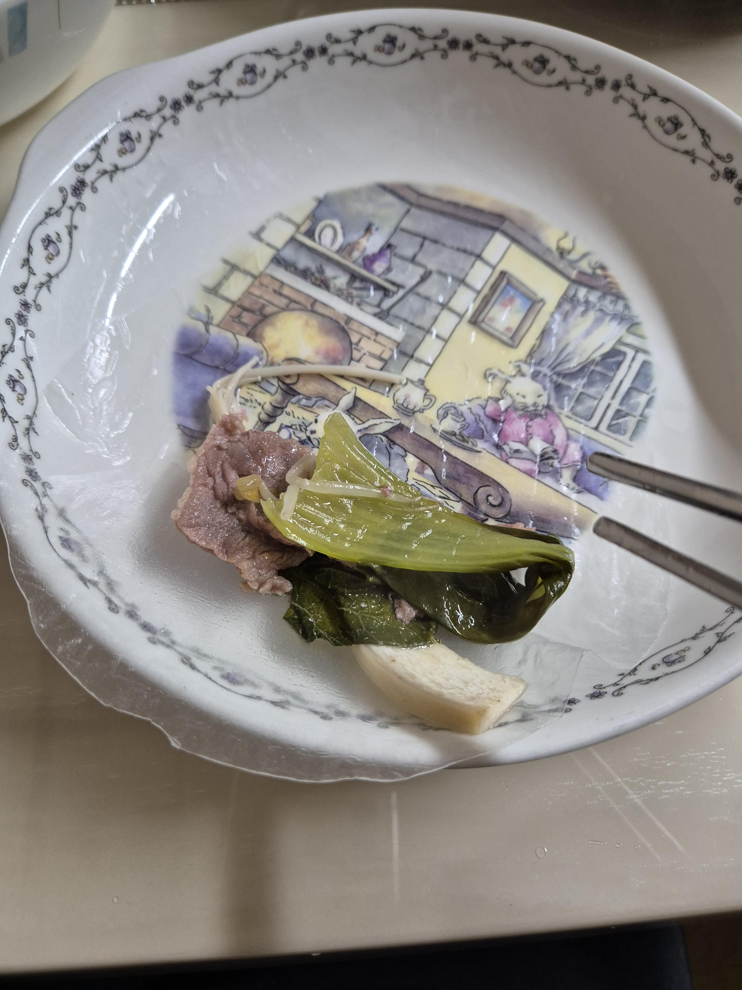 청경채랑 한입싸먹습니다.