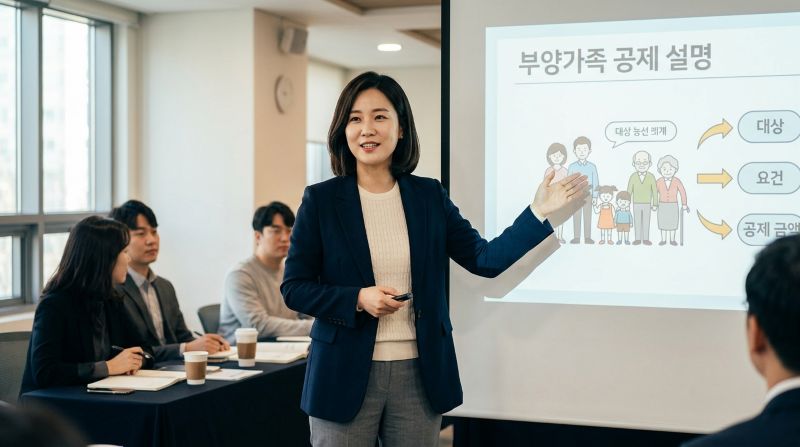 부양가족 공제 설명