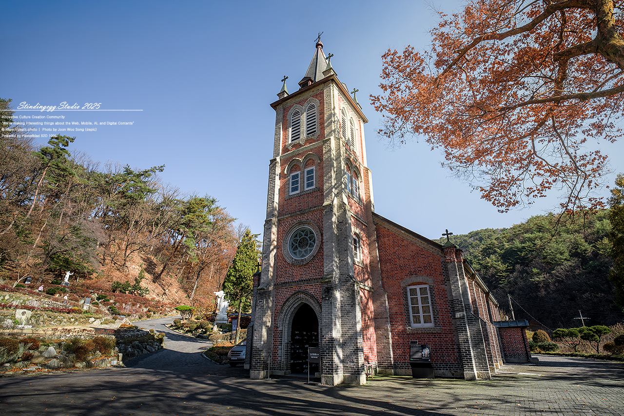 #횡성 #가톨릭 #풍수원성당 #풍수원 #성당 #가을