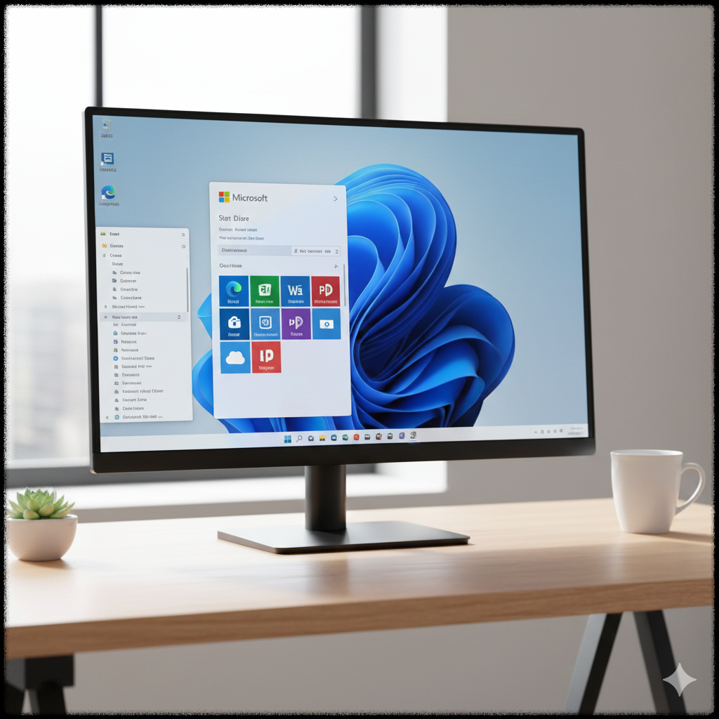 윈도우 11에서 Microsoft 계정으로 로그인해 클라우드 서비스가 연동된 화면