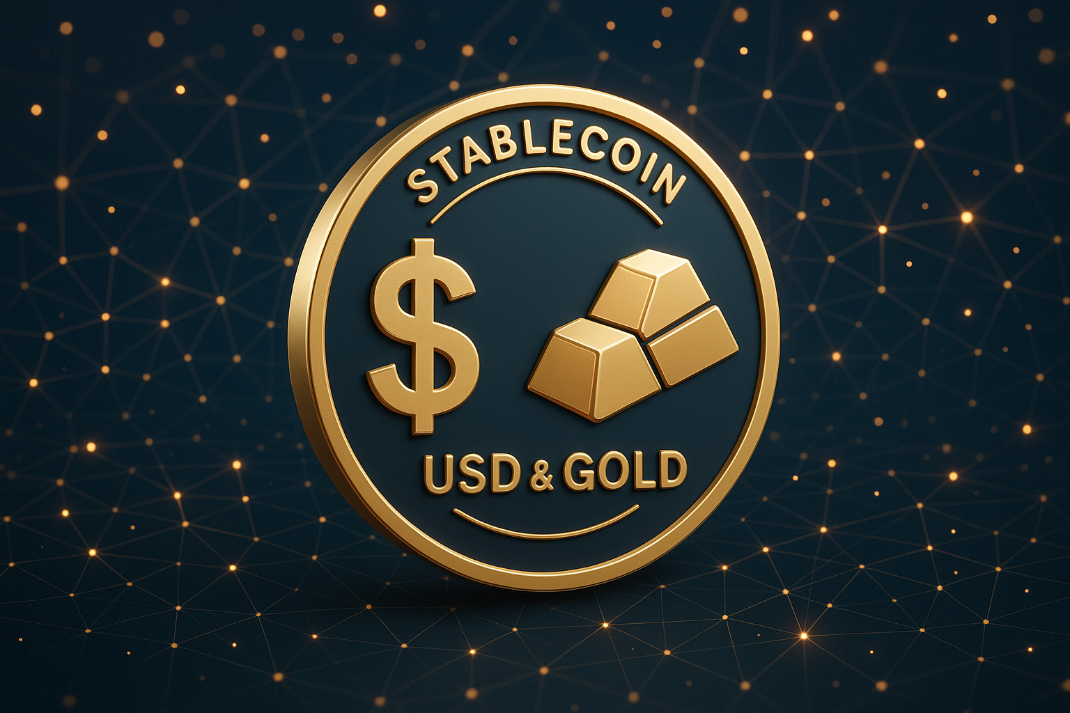 3D image of a Stablecoin