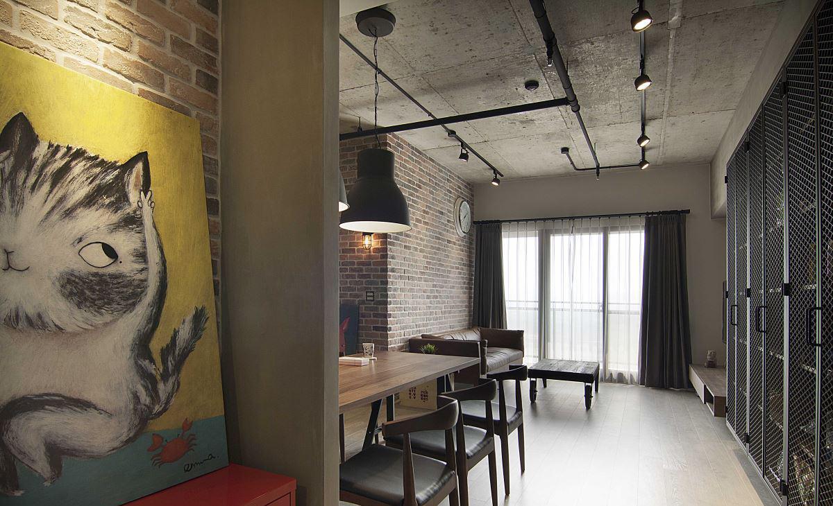 철제장으로-연출한-거실