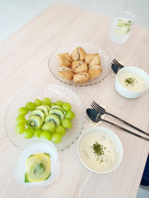 간단한-브런치-식사