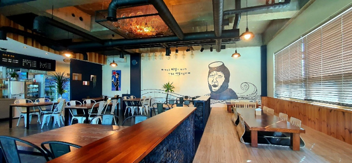 월정리 꺼멍스 흑돼지 석쇠 불고기 메뉴 소개