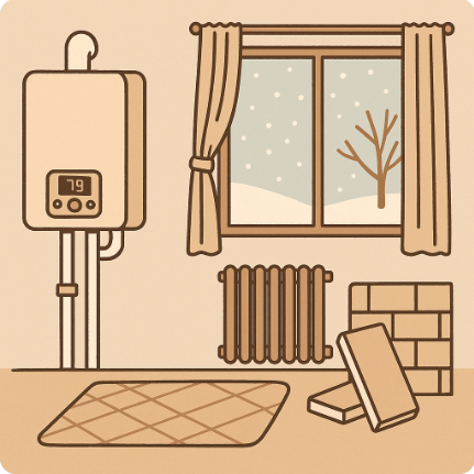 겨울 난방비 절약 꿀팁 5가지|진짜 효과본 보일러 설정부터 단열 꿀템까지3
