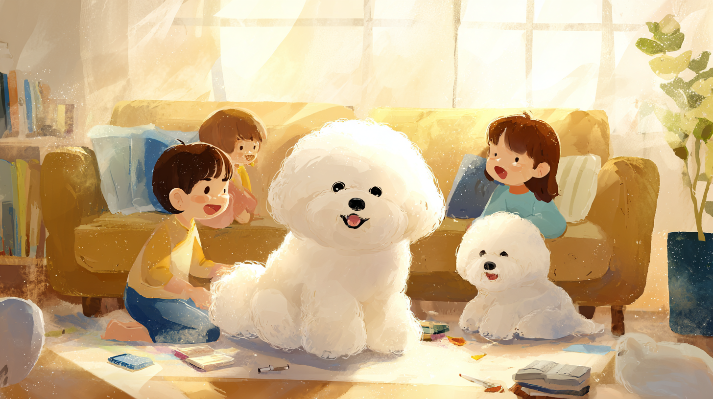 비숑 프리제 순종 구별법