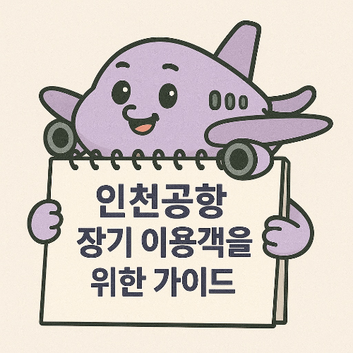 인천공항 장기이용객을 위한 가이드