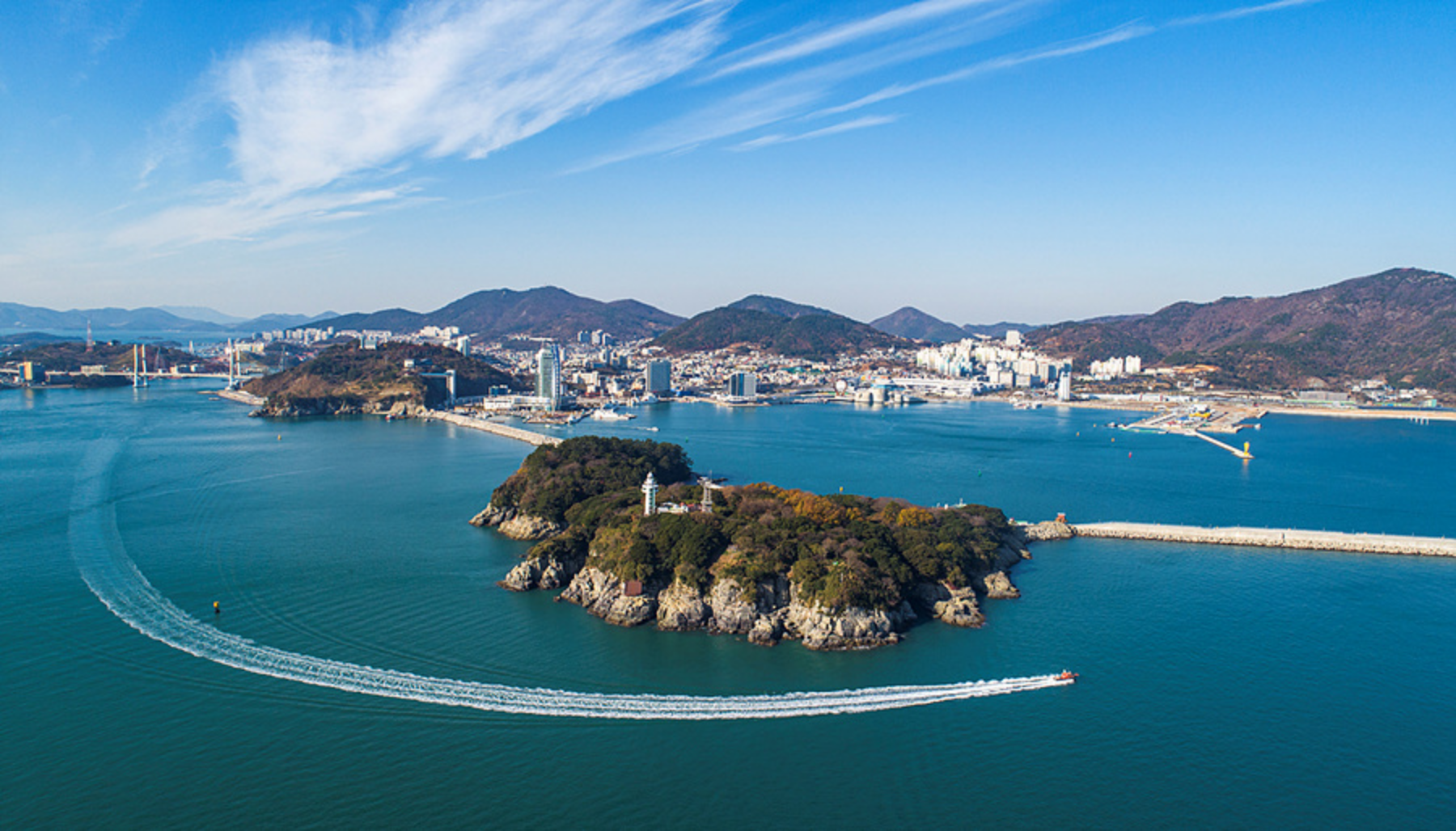 오동도 전경