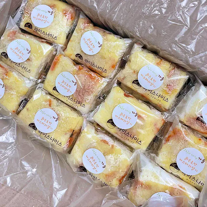 통팥앙금떡 쑥카스테라인절미 쑥인절미 떡집 제주 맛집