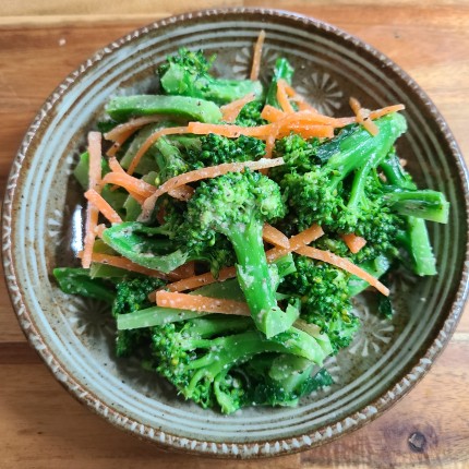 브로콜리 들깨가루 무침 만들기