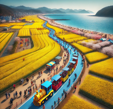 맹방 유채꽃축제 실사화