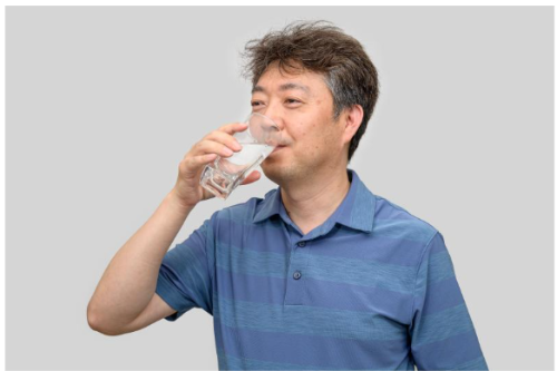 문 한잔 마시기