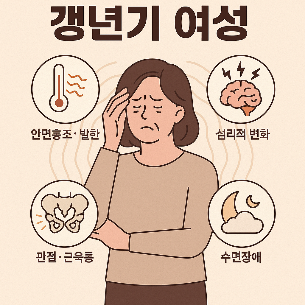 갱년기 여성