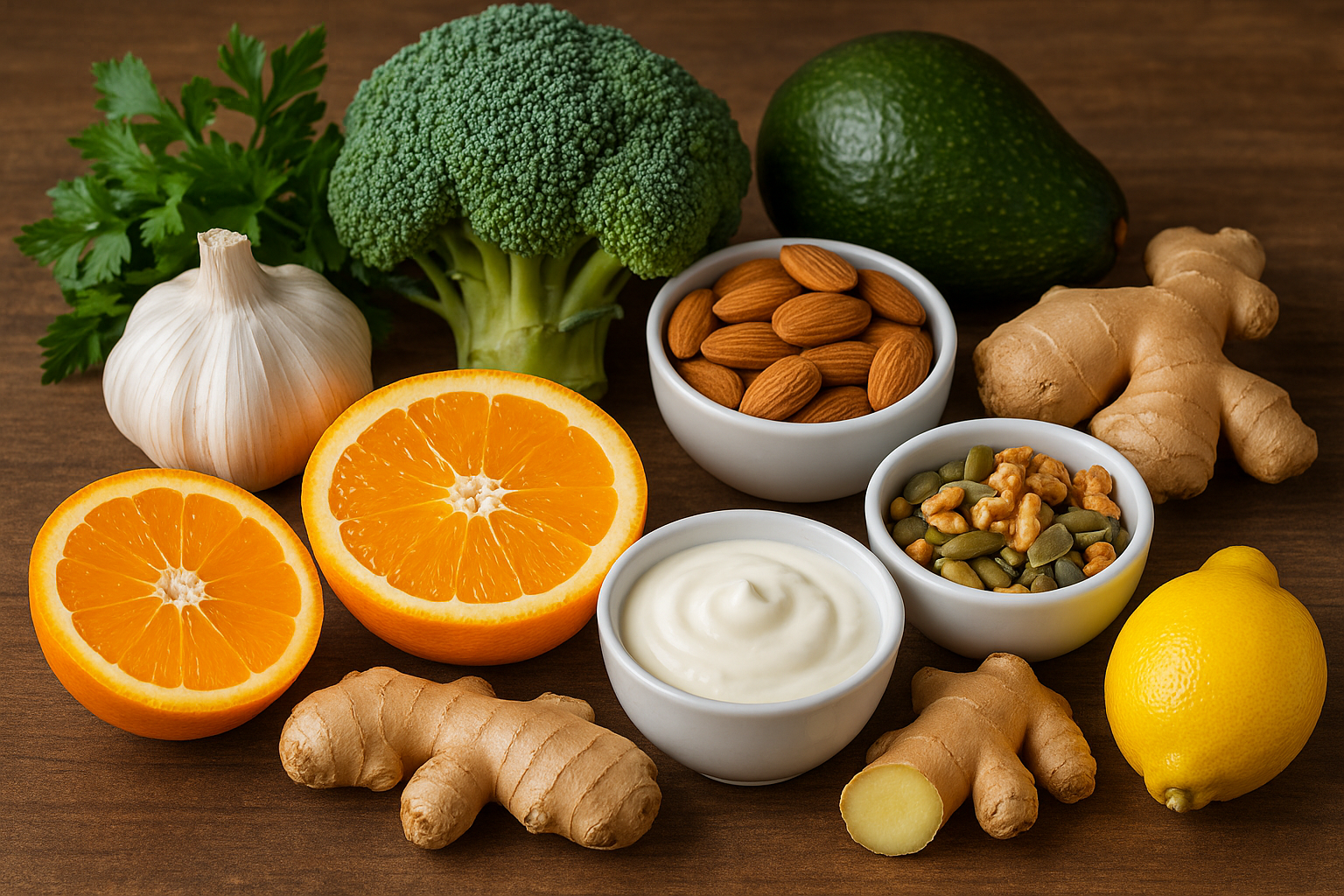 면역력을 높이는 자연식품: 병에 강한 몸을 만드는 식탁 위의 건강 전략