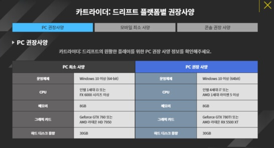 카트라이더 드리프트